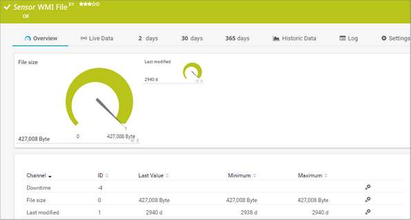 WMI File Sensor