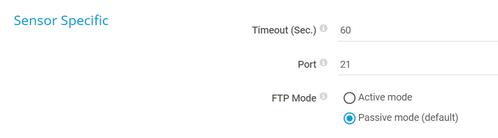 Sensor Specific